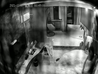 新解密酒店安防摄像头偷拍和单位女同事吃完宵夜开房激情啪啪